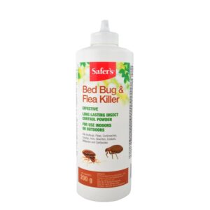 Chemfree / Safer's Bed Bug & Flea Killer 200 gr 12/CS - 1604