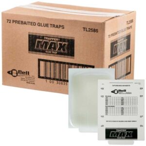 Trapper Max Glue Traps 7.75 X 5.25 Case of 72