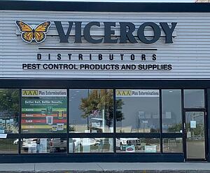 Home 3 Viceroy Distributors pest and rodent control shop main entrance